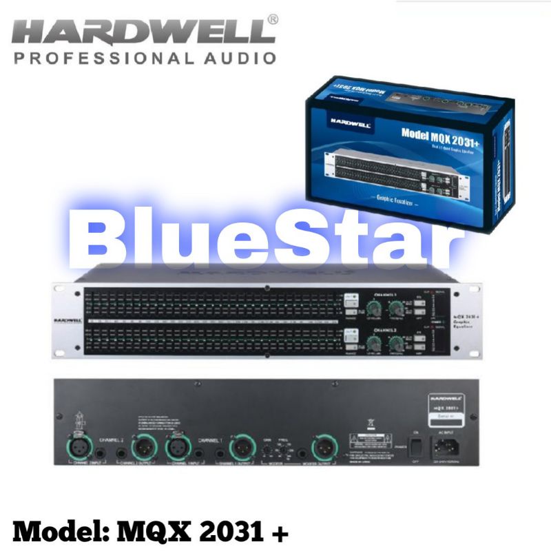 Equaliser Hardwell MQX 2031 + Original Equalizer Hardwell MQX-2031 Plus