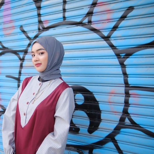 Gamis Dewasa Kekinian Tabina Seri Hawwa Bahan Toyobo Tabina seri Hawwa untuk Remaja hingga Dewasa