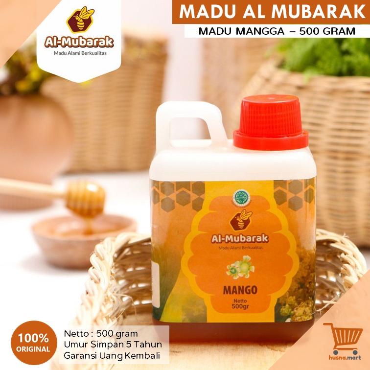 Madu Manggo / Mangga Al Mubarak kemasan 500 gram Asli Murni