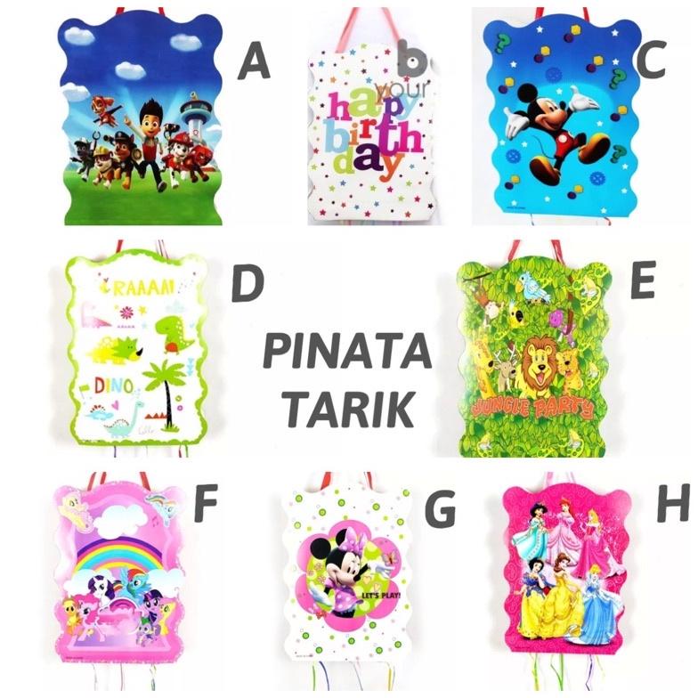 Pinata Tarik Ulang Tahun Karakter