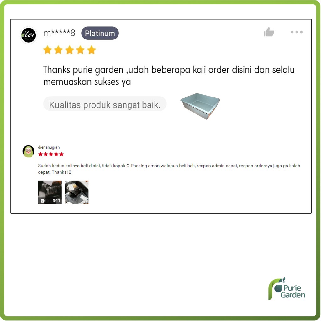Bak Hidroponik Starter Kit Wick System TAHAN BANTING