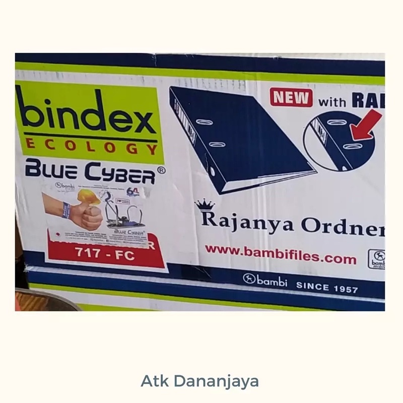 

Ordner Bindex Blue Cyber 717 // Odner Bindex murah // bindex murah