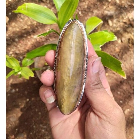 cincin batu pandan nanas madu babon super kristal