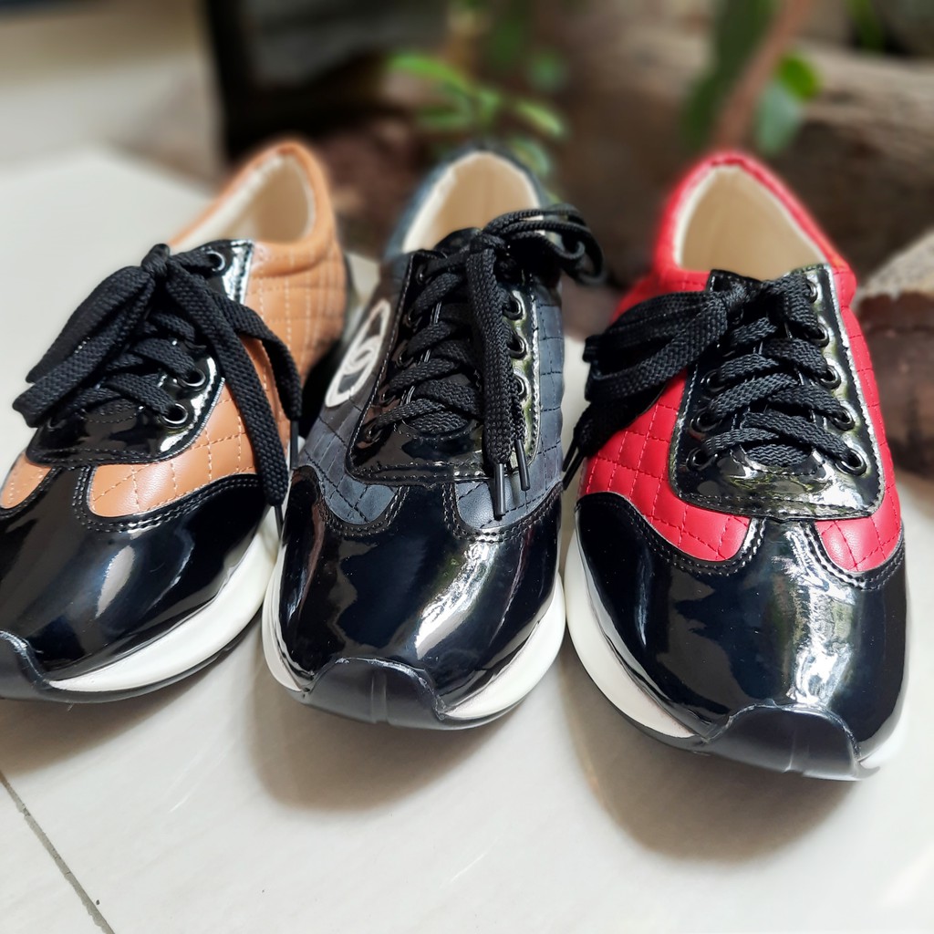 SNIKERS IMPORT THREE LADIES / SEPATU SNEAKERS WANITA