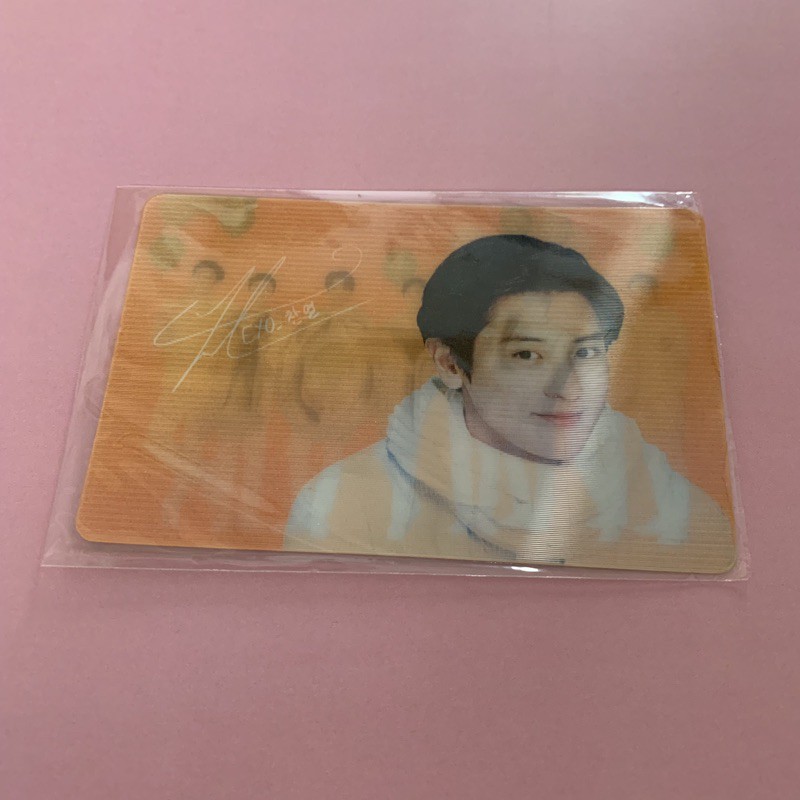 EXO Chanyeol DO Sehun Lenticular Photocard Nature Republic