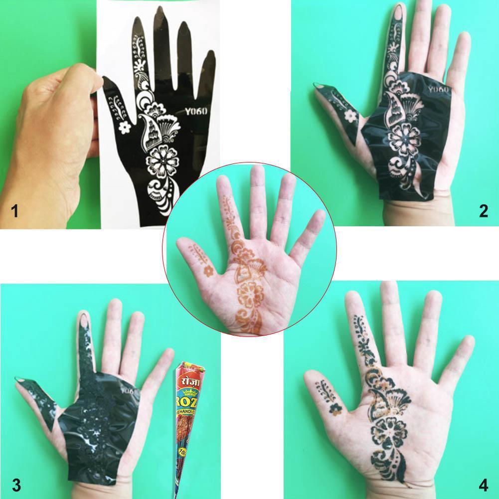 Krim Tato Henna Bentuk Kerucut Warna Coklat Untuk Tubuh Shopee Indonesia