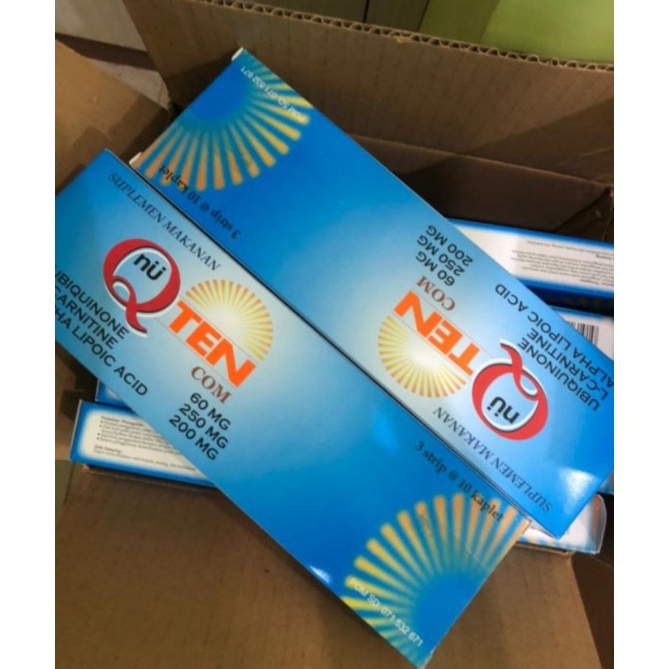 nu q ten com suplemen antioksidan 1 box 30 tablet