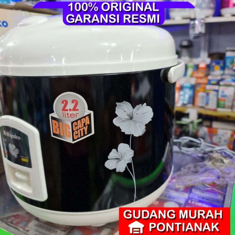 Rice cooker Miyako MCM 838 / Magic com miyako jumbo 2,2 Liter mejikom penanak pemasak nasi