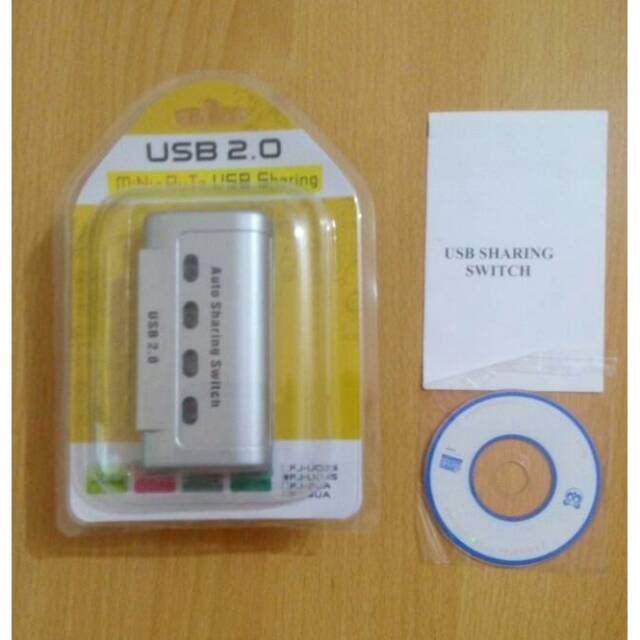 USB DATA SWITCH AUTO 4 PORT (SHARING SWITCH PRINTER AUTO 4 PORT)