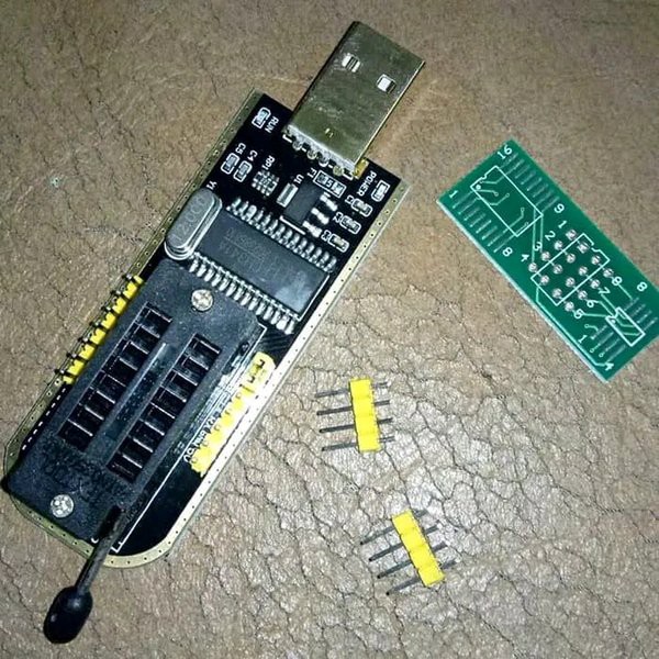 Alat Copy IC Rom CH340 CH340G CH341 CH341A 24 25 Series EEPROM Flash BIOS USB Memori dll. Versi