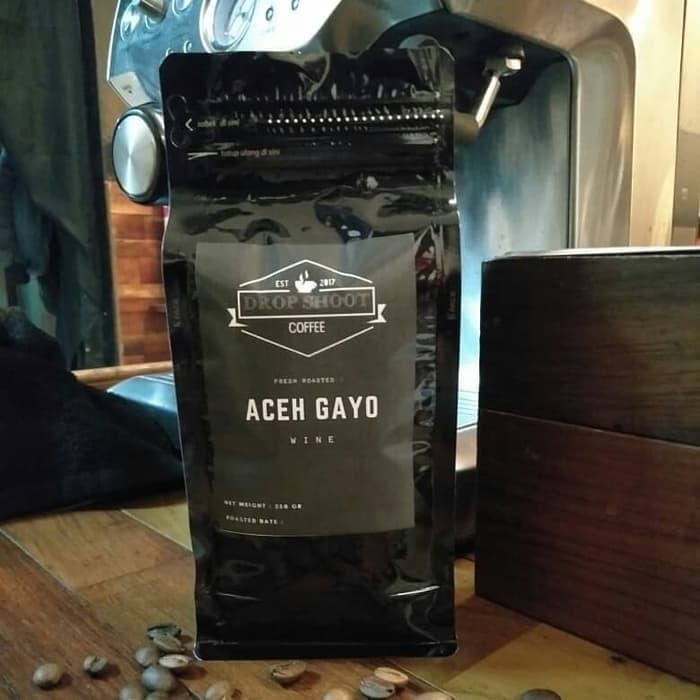 

KOPI ACEH GAYO WINE 250gr DROP SHOOT COFFEE - ROAST BEAN - kkp1187