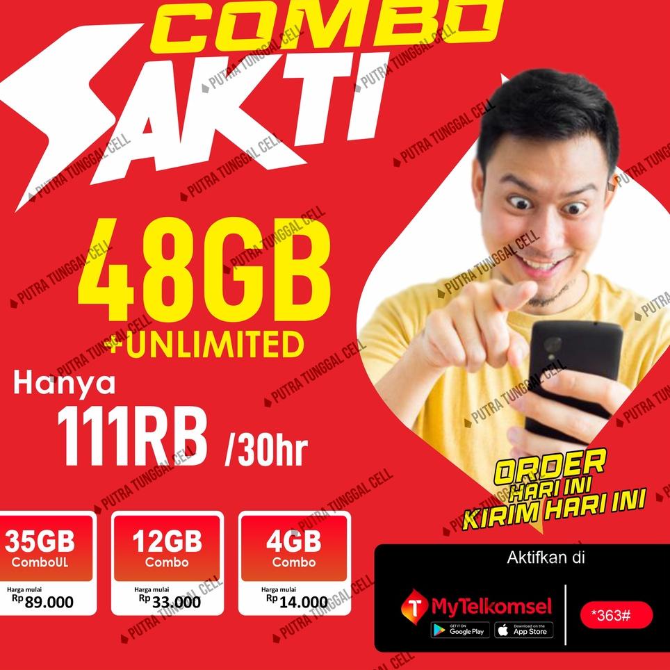 GREAT SALES 9835 Kartu Perdana Combo Sakti Paket Internet Termurah 4GB 10ribu 10gb 25Ribu bahan Loop