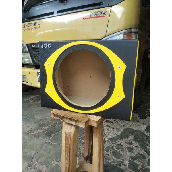BOX SUBWOOFER MOBIL 12 INC BAHAN MDF KETEBALN 20 MM COCOK BUAT SEGALA JENIS MOBIL