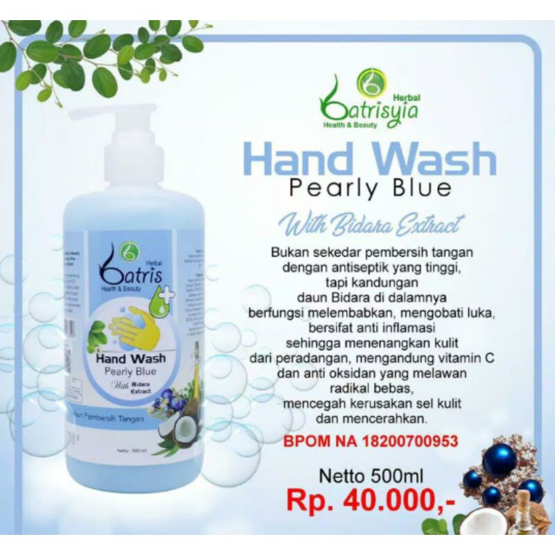 Hand Wash Batrisyia Herbal sabun cuci tangan