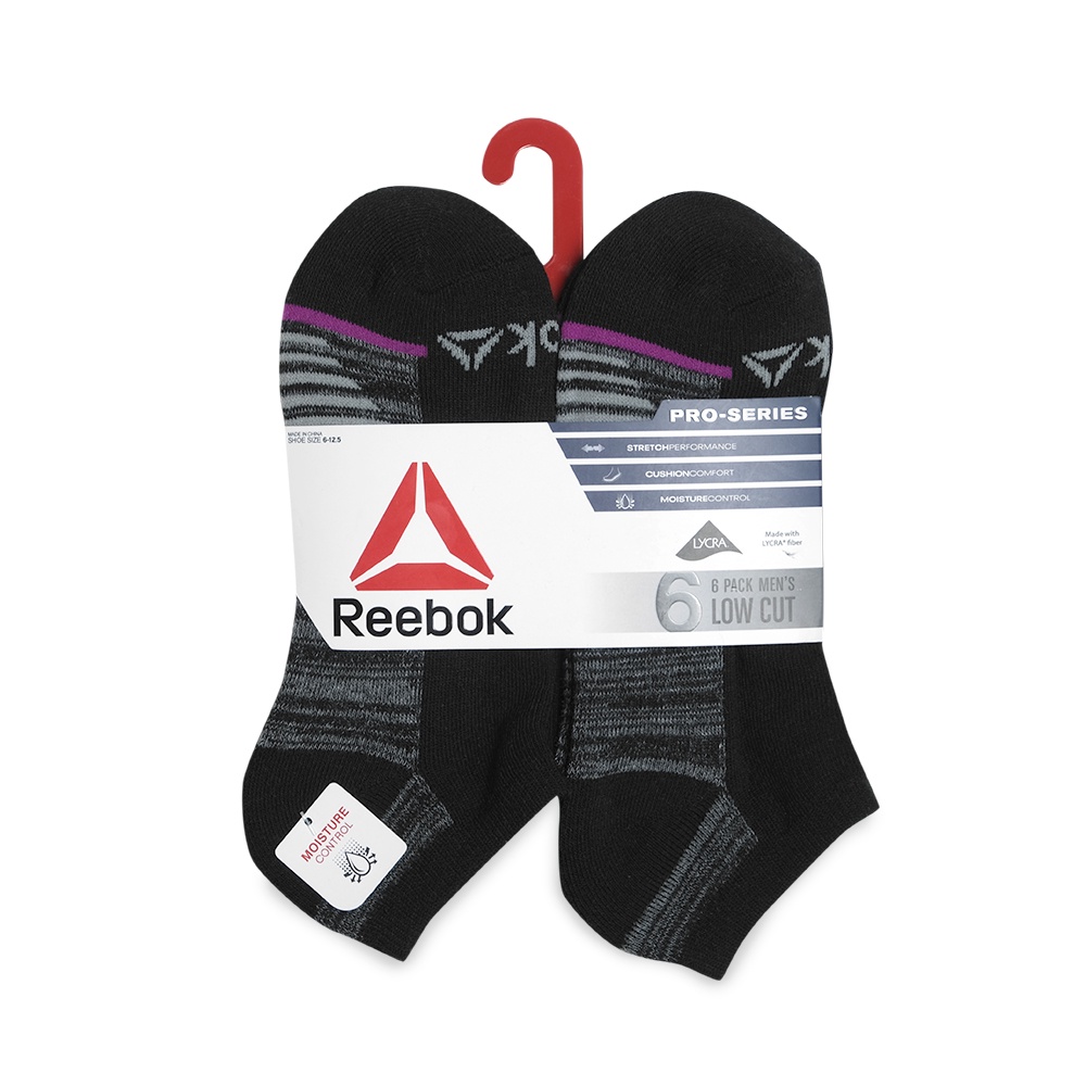 RBK Pro-Series Low Cut Socks 6-Pair Pack