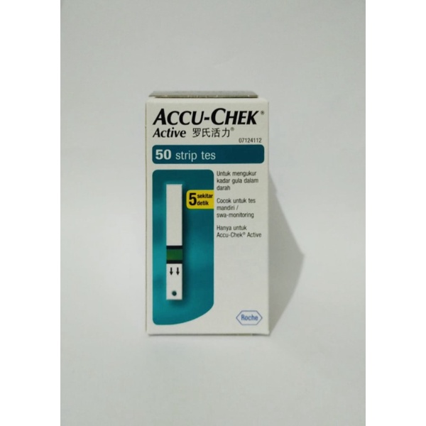 Jual Strip Accucheck Active / Accu chek Active / Accu-chek Active Murah