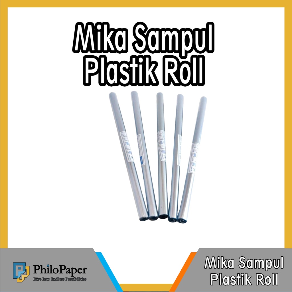 

ATK ~ Mika Sampul Buku Plastik Roll / Gulungan