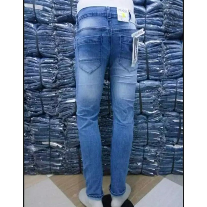 Celana Jeans Pensil Straigh Pria Celana Jeans Pria Skinny Slim Fit Celana Levis Strit Pria Promo Murah Cuci Gudang