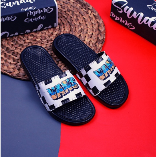 SANDAL TEPLEK SLIP ON VANSS TERBARU