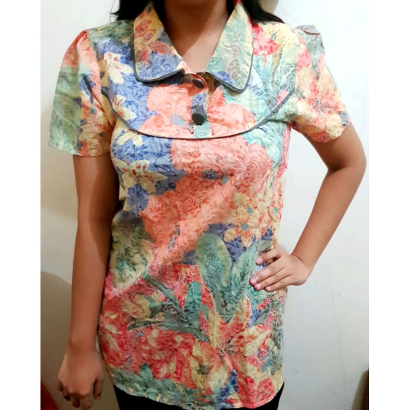 Atasan Batik Wanita Branded Murah (Preloved)