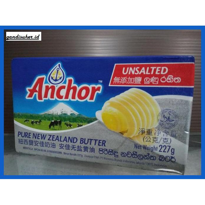 

Rettubagetnem- Anchor Unsalted Butter 227G -Asli-Slii.