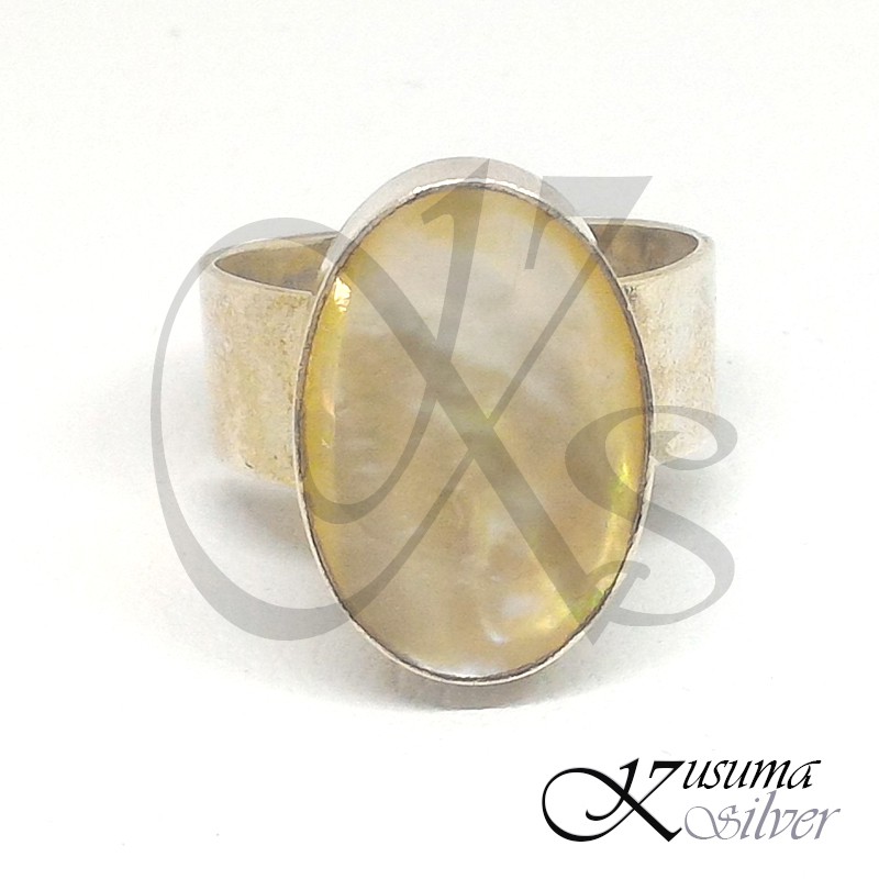 Cincin Ring Perak Silver Bali elips Oval Polos Kerang Pria Laki Wanita Elegan Custom Asli 925