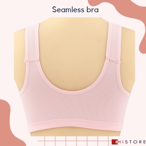 [HI] Bra Seamless Push Up Nirkabel Gesper Depan 368 Busa Tipis Cup BC Wanita Paruh Baya dan Tua