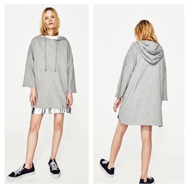 Zara hoodie dress