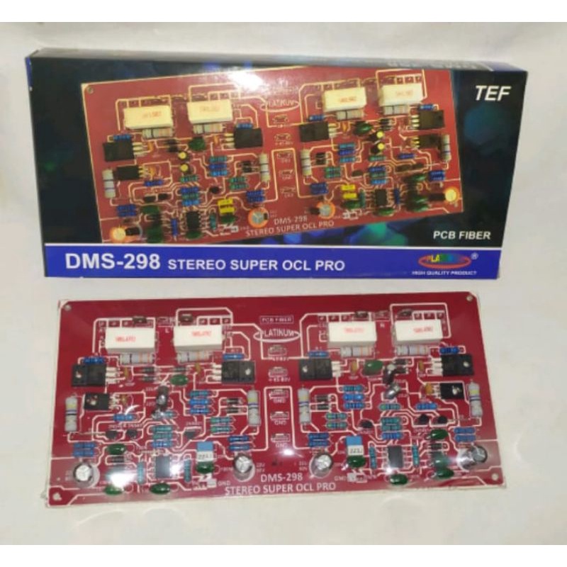 DRIVER POWER AMPLIFIER SUPER OCL SOCL 506 STEREO TEF DMS 298