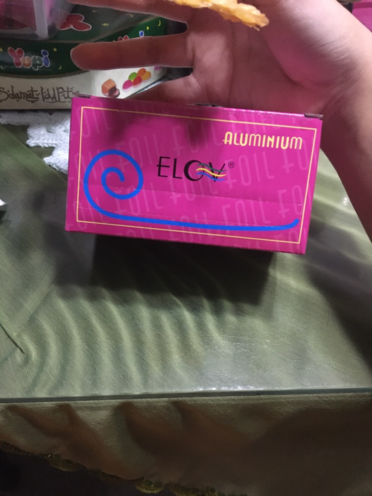 Aluminium Foil Untuk Semir Rambut