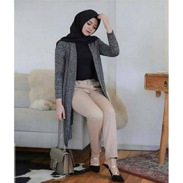 Longcardi Panjang Cardigan Twist Panjang Cardigan Panjang Cardigan Wanita Sweater Panjang