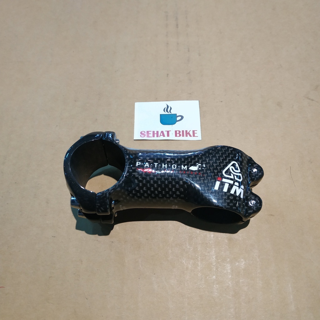 Stem Sepeda ITM Pathom Panjang 70mm Carbon Original