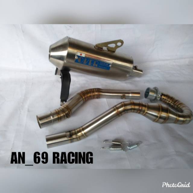 Knalpot klx over japan - knalpot crf 150 l over japan - knalpot klx - knalpot crf - knalpot trail -