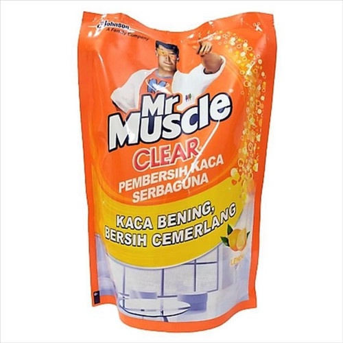 MR.MUSCLE CLEAR PEMBERSIH KACA 440ML PCH