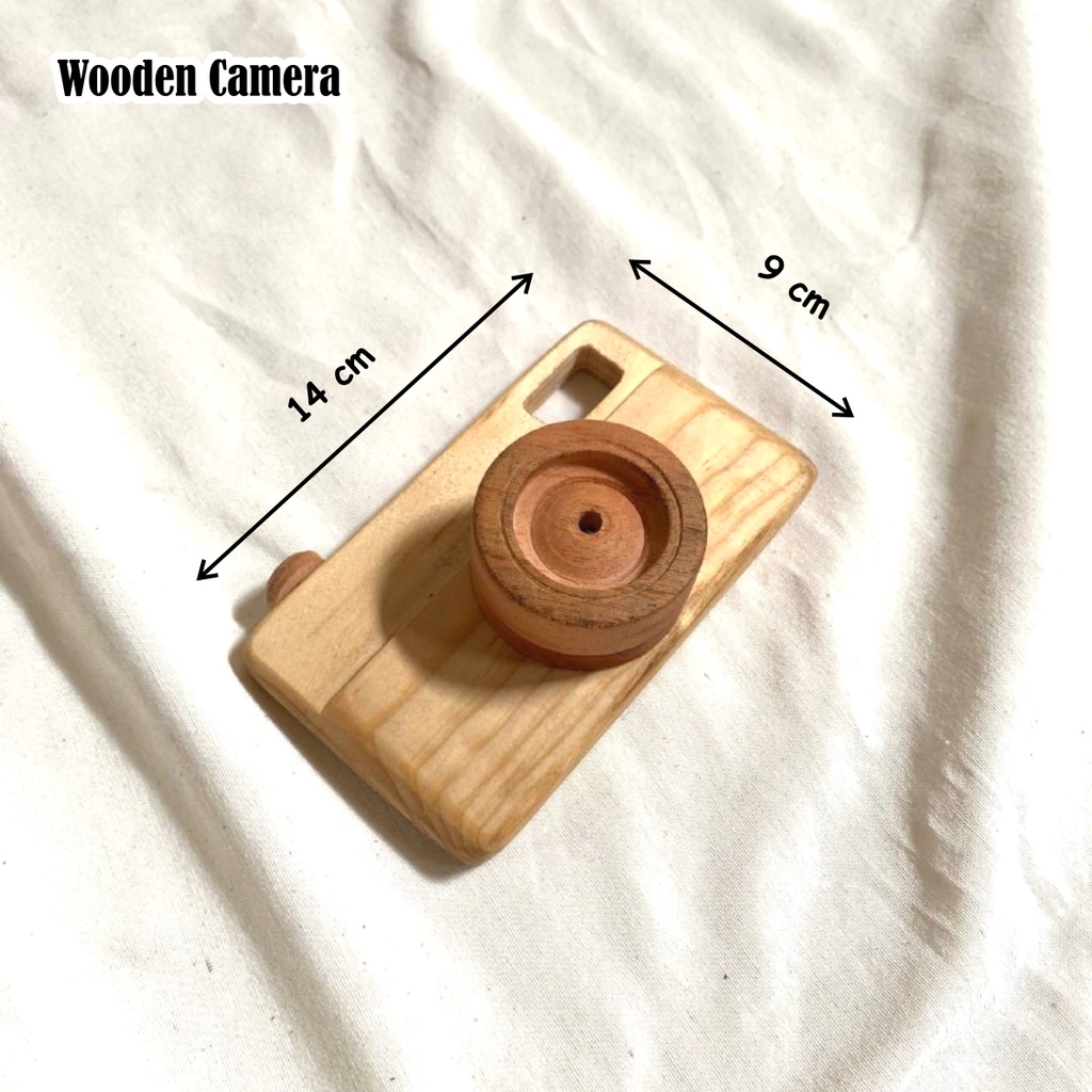 

Wooden Camera Mainan Kamera Kayu Mainan Kamera Anak