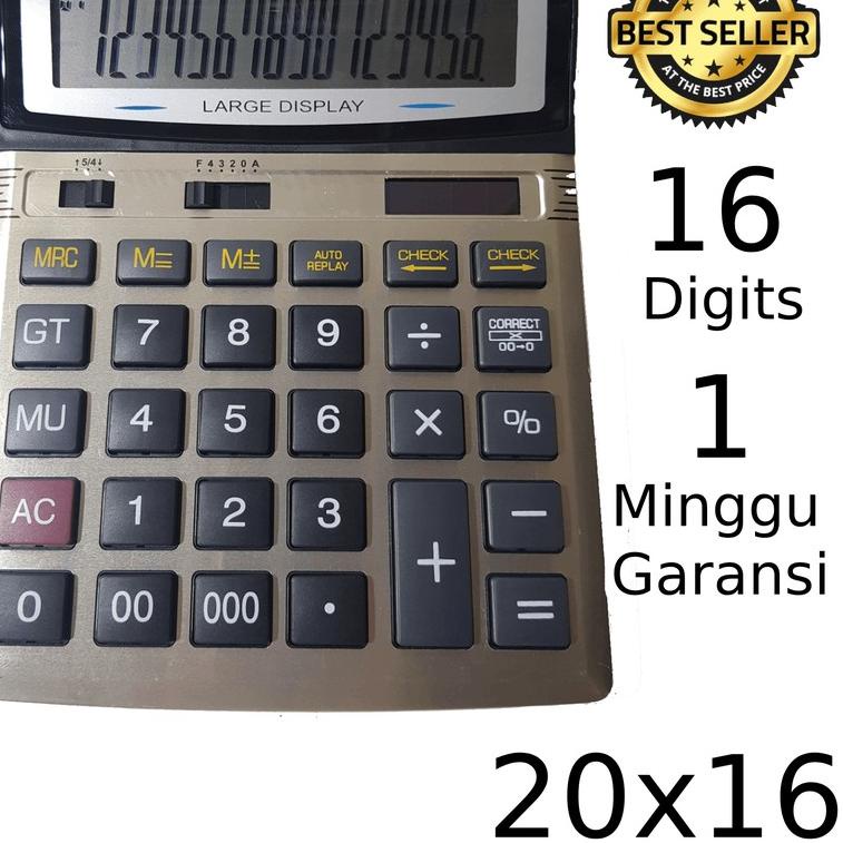 

♤ Kalkulator Citizen BESAR CT 926 16 Digit - Kalkulator Dagang Warung Besar / Kalkulator MURAH GROSI