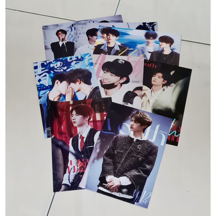 BJYX Xiao Zhan Wang Yi Bo The Untamed CQL postcard