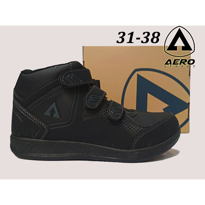  SEPATU  SEKOLAH  AERO BOOTS HITAM  31 38 SEPATU  SEKOLAH  ANAK 