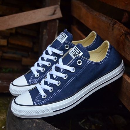 Sepatu Converse CT All Star Fashion Skull Bones Navy Blue High Original Premium Made In Vietnam BNIB