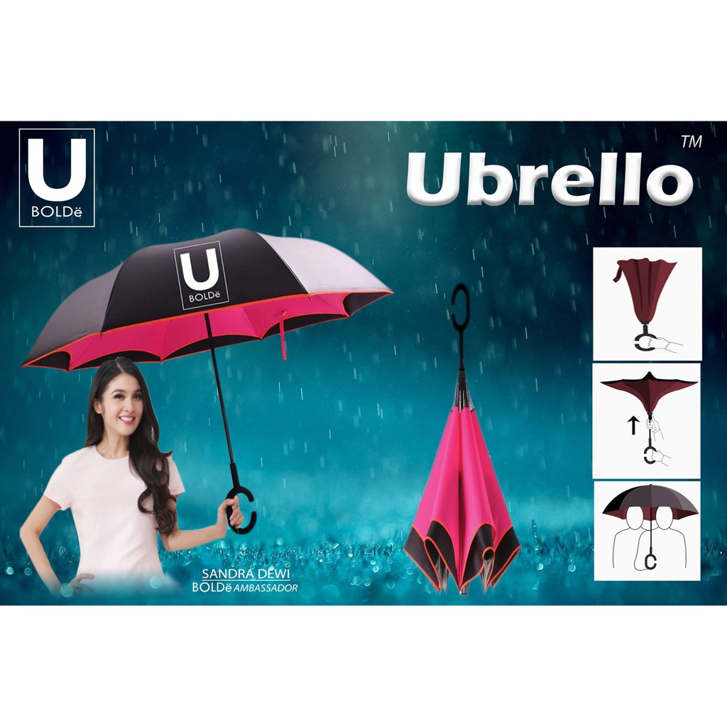 Ubrello Payung Reversible Original BOLDe