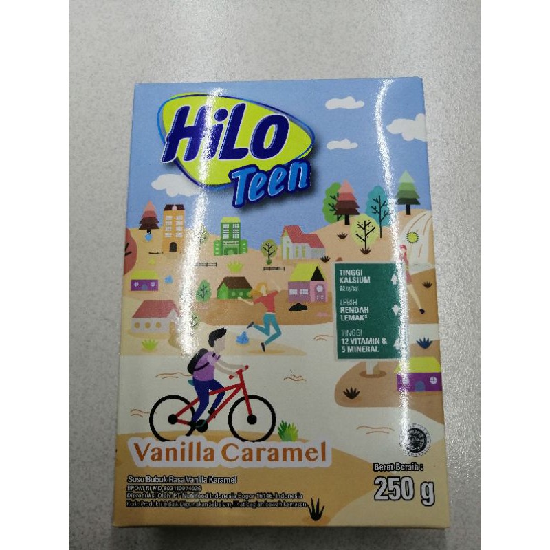 

Hilo Teen High Calcium rasa Vanila Caramel 250 g