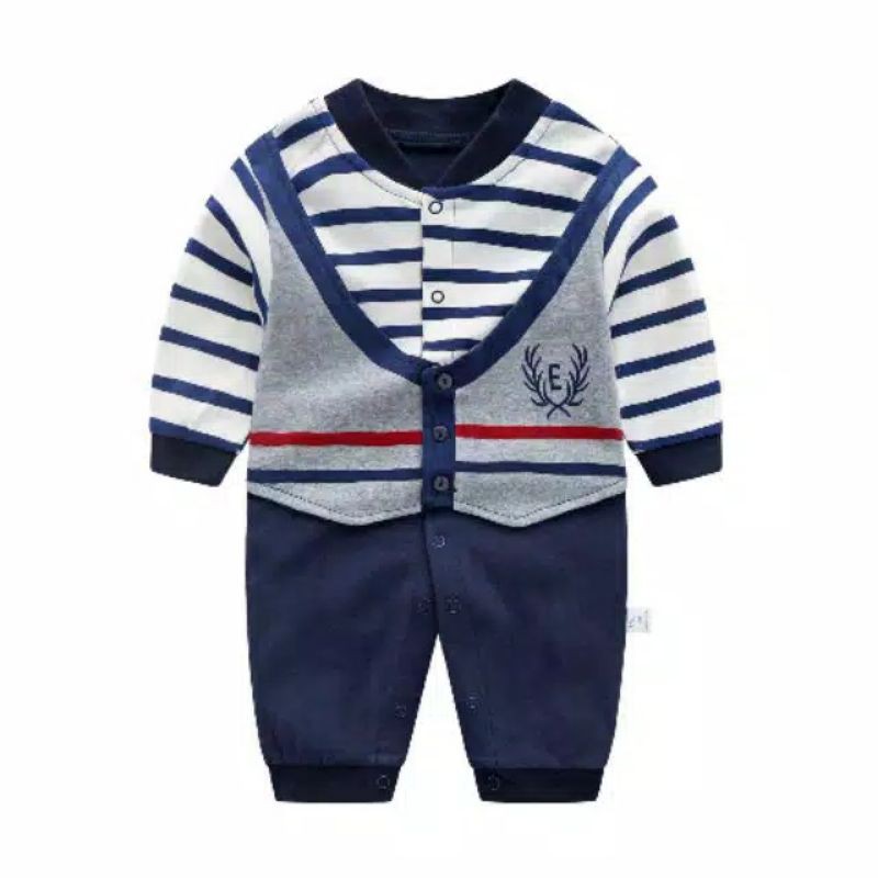 ( COD ALL ABOUT BABY ) JUMPSUIT BAYI LAKI-LAKI LENGAN PANJANG HARGA GROSIR