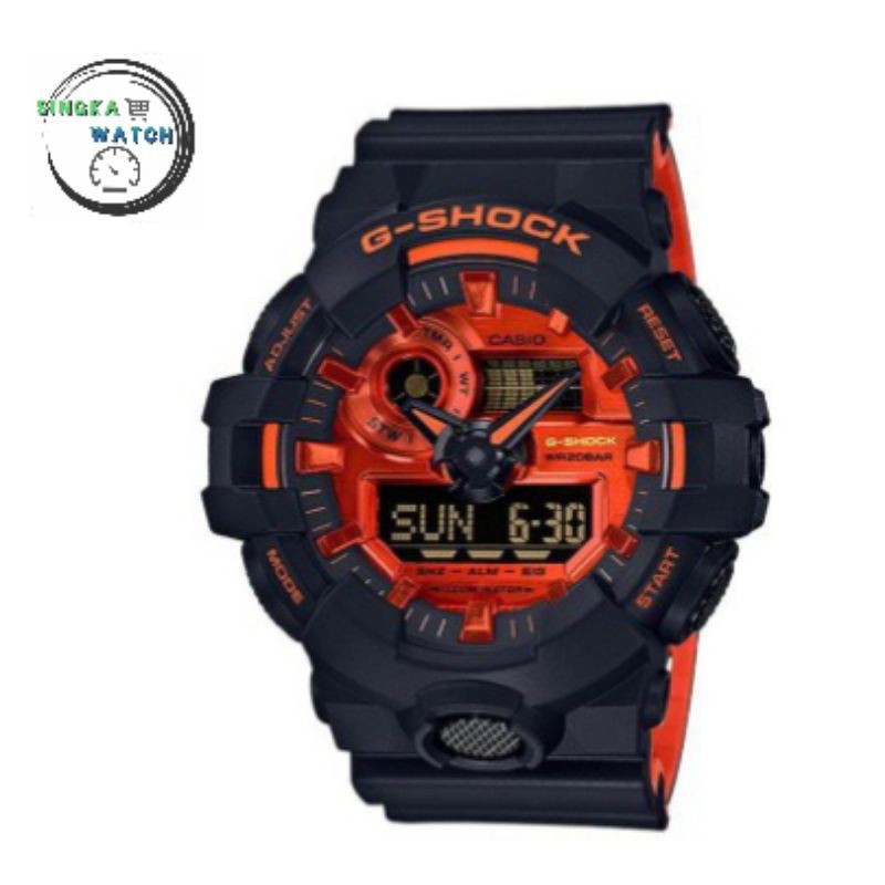 JAM TANGAN COWOK CASIO G-SHOCK ORIGINAL SERI GA-700BR-1ADR