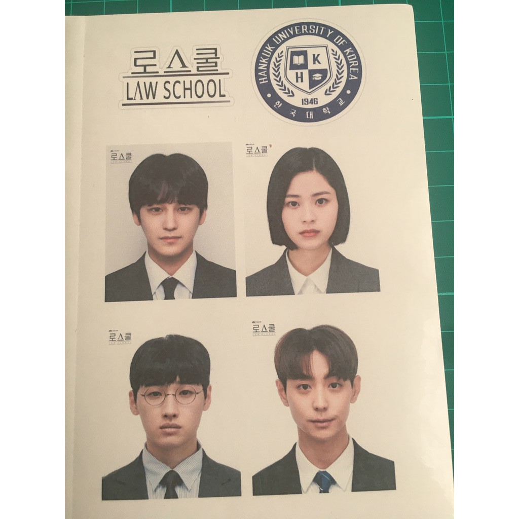 Sticker Law School Kdrama Stiker Drakor Kim Bum Aesthetic Murah