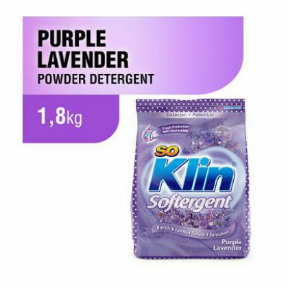 SOKLIN SOFTERGENT DETERGENT ALL VARIANT 1800gr