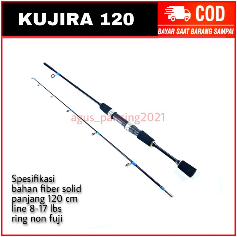 Joran Spinning Ajiro Kujira 120cm