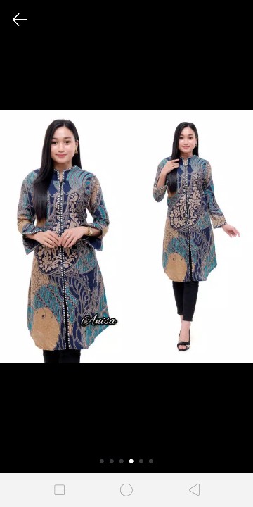 Hem Batik Pria Batik Pekalongan Best Seller