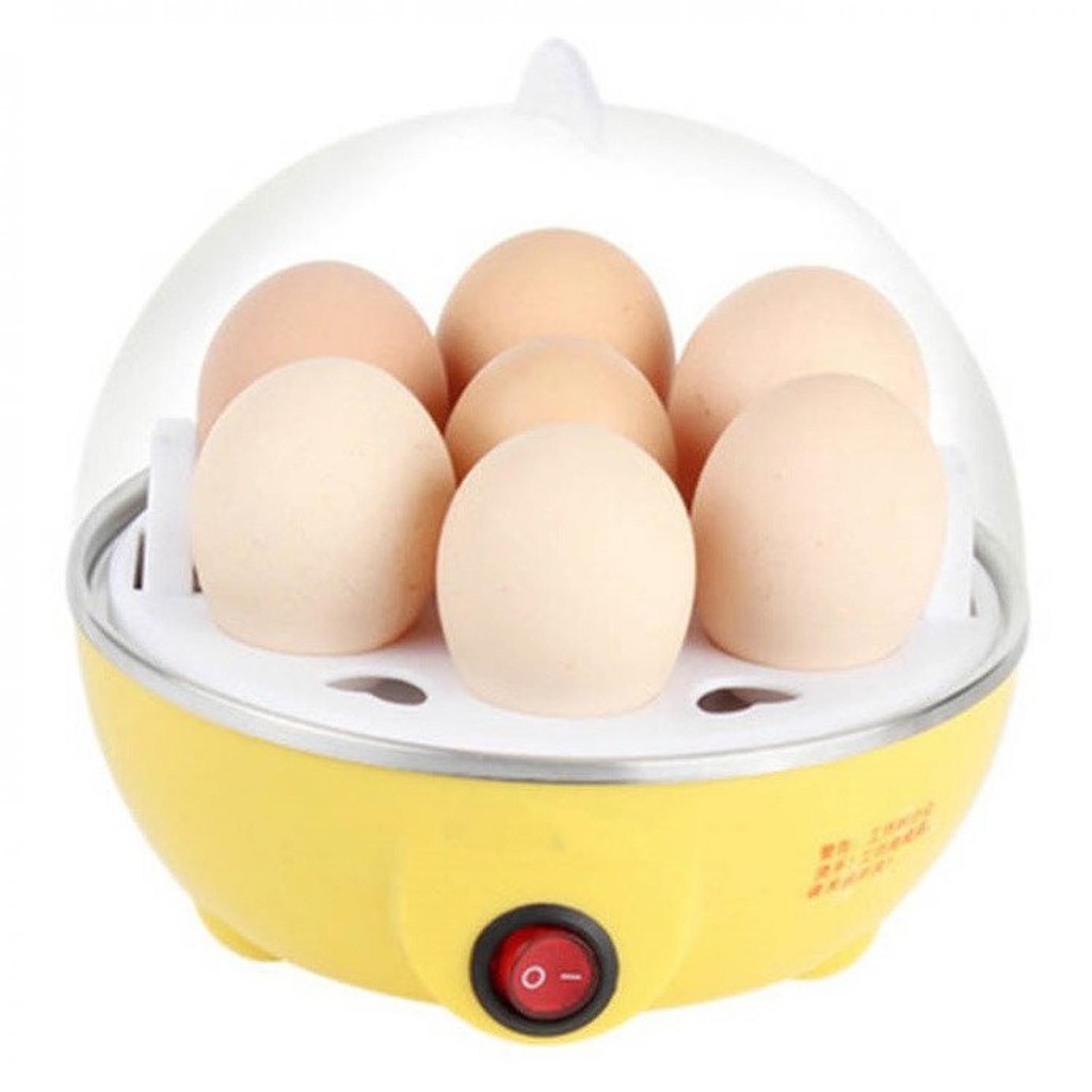 Electric Egg Cooker Boiler Alat Rebus Telur Steam Kukus Makanan Elektrik Listrik Cooker Masak