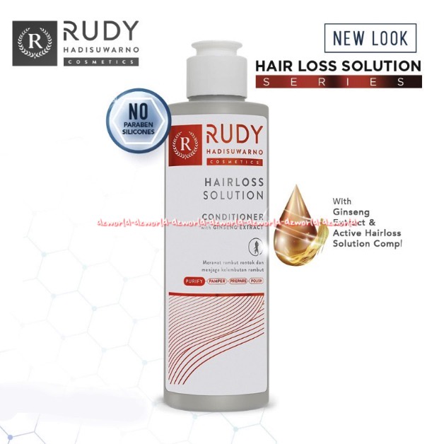 Rudy Hadisuwarno Hair loss 200ml Defense Shampoo Conditioner rudi Gingseng Rudy Hadi suwarno