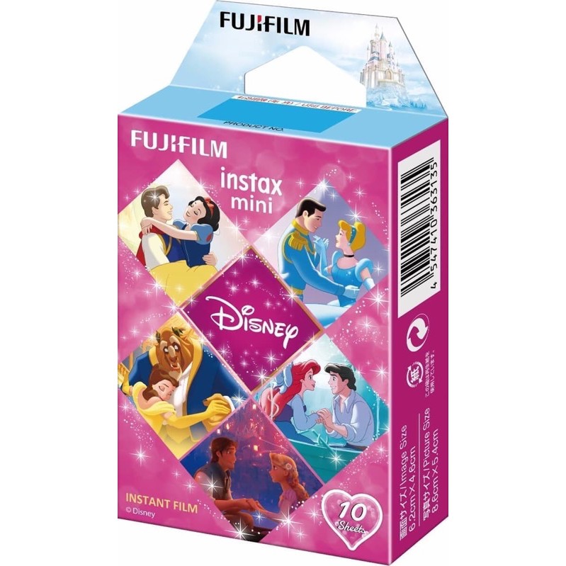 fujifilm instax mini paper instant film refill disney princess